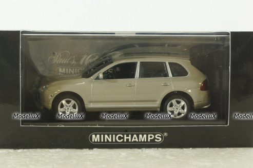 Porsche Cayenne Turbo 2002, beige metallic, 400061081, Minichamps 1:43