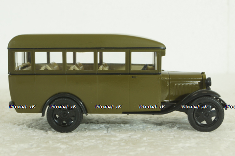 Газ 03-30, зеленый, Наш Автопром 1:43