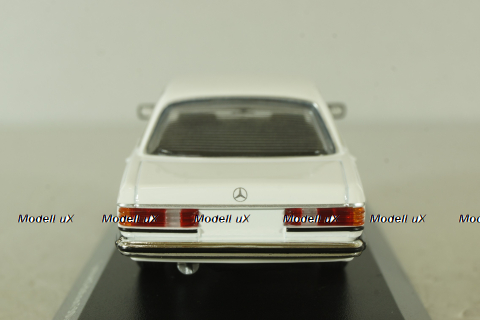 Mercedes 230E (W123) 1982, white, 94032206, Minichamps/Maxichamps 1:43