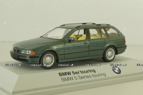 BMW 520i Touring (E39) 1995, green, 80429421517, Schuco 1:43