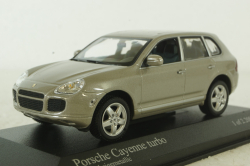 Porsche Cayenne Turbo 2002, beige metallic, 400061081, Minichamps 1:43