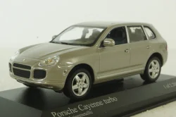 Porsche Cayenne Turbo 2002, beige metallic, 400061081, Minichamps 1:43