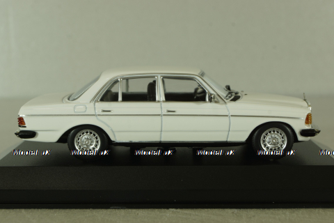 Mercedes 230E (W123) 1982, white, 94032206, Minichamps/Maxichamps 1:43