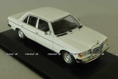 Mercedes 230E (W123) 1982, white, 94032206, Minichamps/Maxichamps 1:43