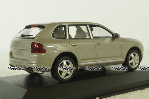 Porsche Cayenne Turbo 2002, beige metallic, 400061081, Minichamps 1:43