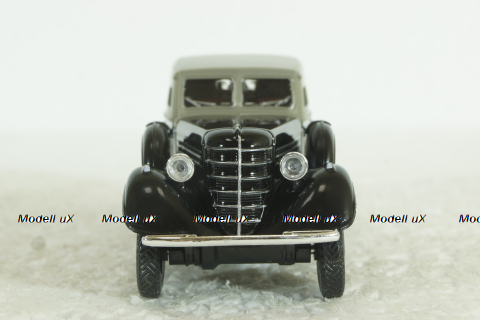 Газ-61, черно/серый, Наш Автопром 1:43