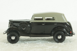 Газ-61, черно/серый, Наш Автопром 1:43