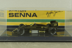 Lotus Renault 98T Ayrton Senna 1986, John Player Special, 540864312, Minichamps 1:43