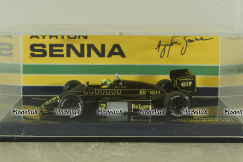 Lotus Renault 98T Ayrton Senna 1986, John Player Special, 540864312, Minichamps 1:43