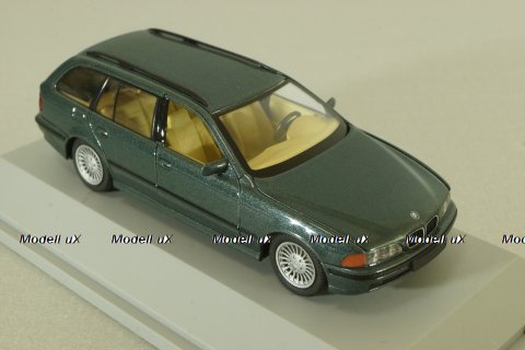 BMW 520i Touring (E39) 1995, green, 80429421517, Schuco 1:43