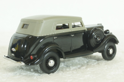 Газ-61, черно/серый, Наш Автопром 1:43