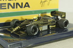 Lotus Renault 98T Ayrton Senna 1986, John Player Special, 540864312, Minichamps 1:43