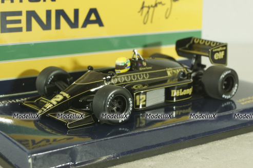 Lotus Renault 98T Ayrton Senna 1986, John Player Special, 540864312, Minichamps 1:43