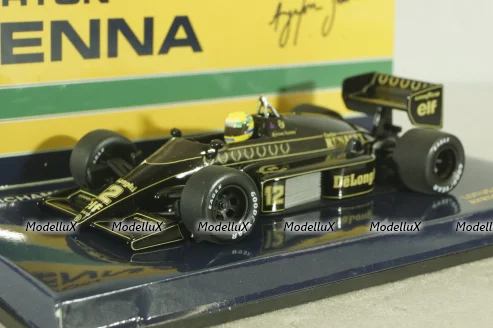 Lotus Renault 98T Ayrton Senna 1986, John Player Special, 540864312, Minichamps 1:43