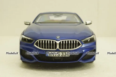 BMW M850i, F92  (2019), blue metallic, 183286, Norev 1:18