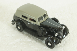 Газ-61, черно/серый, Наш Автопром 1:43