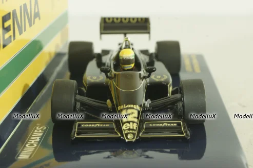 Lotus Renault 98T Ayrton Senna 1986, John Player Special, 540864312, Minichamps 1:43
