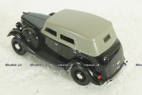 Газ-61, черно/серый, Наш Автопром 1:43