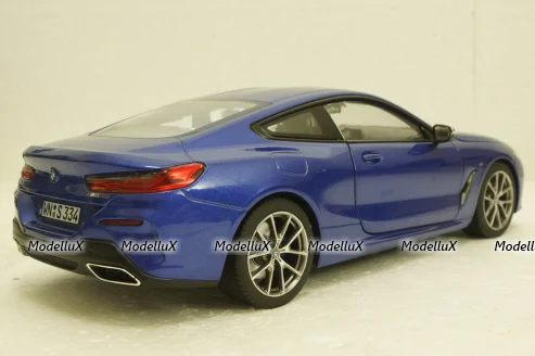 BMW M850i, F92  (2019), blue metallic, 183286, Norev 1:18