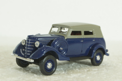 Газ-61, синий/серый, Наш Автопром 1:43