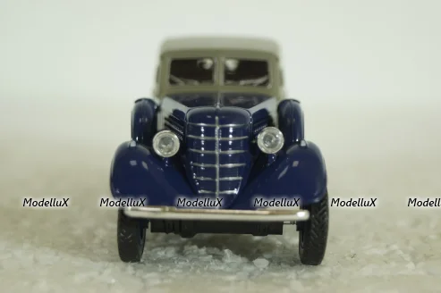 Газ-61, синий/серый, Наш Автопром 1:43