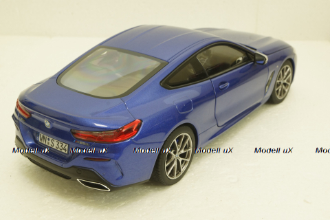 BMW M850i, F92  (2019), blue metallic, 183286, Norev 1:18