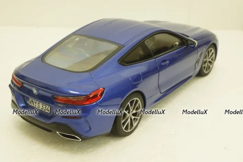 BMW M850i, F92  (2019), blue metallic, 183286, Norev 1:18