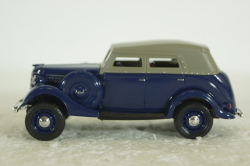 Газ-61, синий/серый, Наш Автопром 1:43