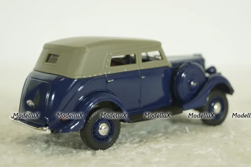 Газ-61, синий/серый, Наш Автопром 1:43