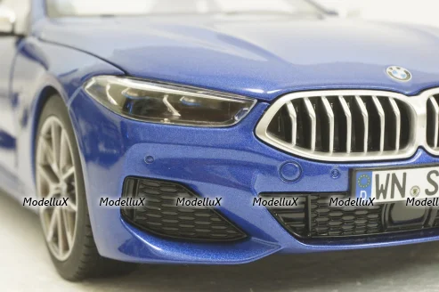 BMW M850i, F92  (2019), blue metallic, 183286, Norev 1:18