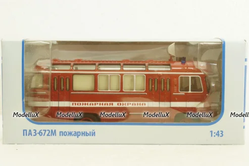 Паз-672М пожарный, Советский Автобус 1:43