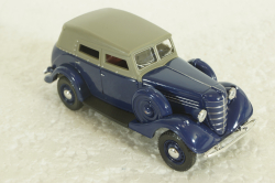 Газ-61, синий/серый, Наш Автопром 1:43