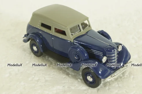 Газ-61, синий/серый, Наш Автопром 1:43