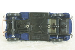 Газ-61, синий/серый, Наш Автопром 1:43