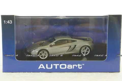 McLaren MP4-12C, 2011 silver, 56007, AutoArt 1:43