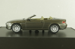 BMW 645 Cabrio (E64) 2003, stratus grey, 80420153434, Kyosho 1:43