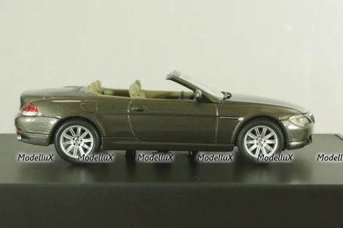 BMW 645 Cabrio (E64) 2003, stratus grey, 80420153434, Kyosho 1:43