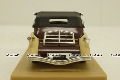 Delage D8 120, cabriolet soft top, 1939, Solido 1:43