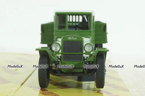 УралЗис-3М, зеленый, Н229, Наш Автопром 1:43