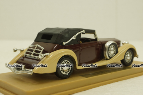 Delage D8 120, cabriolet soft top, 1939, Solido 1:43