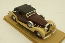 Delage D8 120, cabriolet soft top, 1939, Solido 1:43