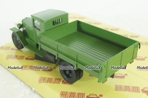 УралЗис-3М, зеленый, Н229, Наш Автопром 1:43