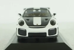 Porsche 911 (991 II) GT2 RS Weissach Package white with silver rims, 413067278, Minichamps 1:43