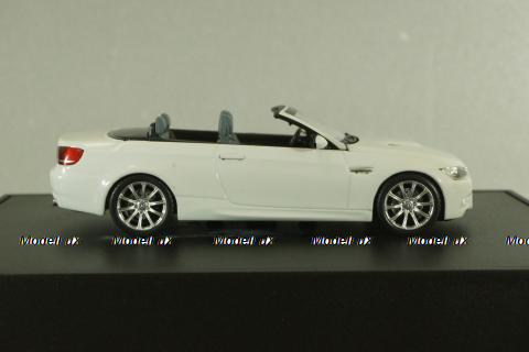 BMW M3 Cabrio (E93) 2007, white, 80420430947, Minichamps 1:43