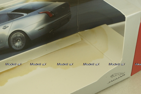 Jaguar XJ (X351)  2009 amethyst black, IXO 1:43