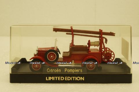 Citroen C4F 1930 Pompiers, Limited Edition, Solido 1:43
