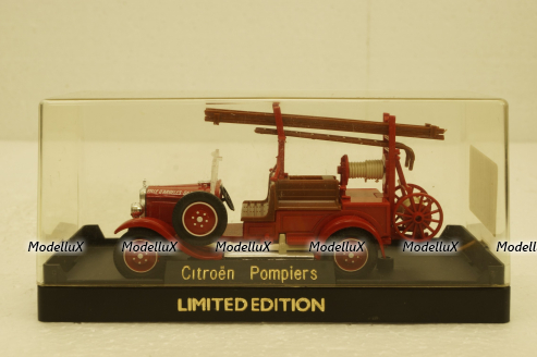 Citroen C4F 1930 Pompiers, Limited Edition, Solido 1:43