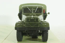 Краз-214Б борт с тентом зеленый 1963, Н287, Наш Автопром 1:43