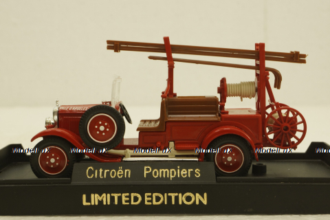 Citroen C4F 1930 Pompiers, Limited Edition, Solido 1:43