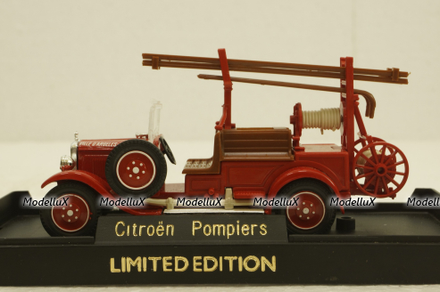 Citroen C4F 1930 Pompiers, Limited Edition, Solido 1:43